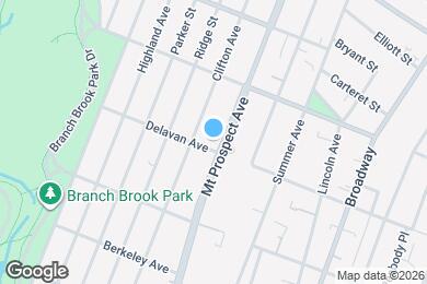 Map image of the property - 580 Mt Prospect Ave