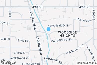 Map image of the property - 1761 E S Woodside Dr