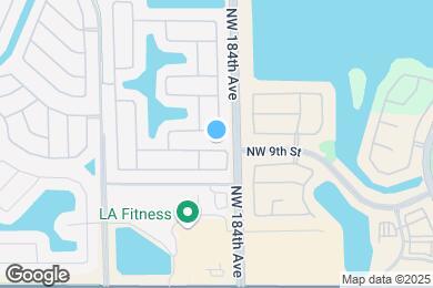 Map image of the property - 18405 NW 9th Ct