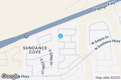 Map image of the property - 22858 W Solano Dr