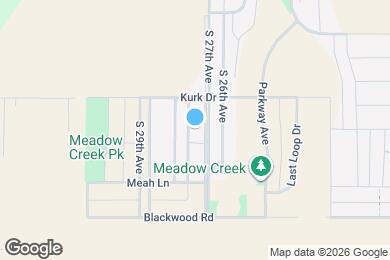 Map image of the property - 3381 S 27th Ave