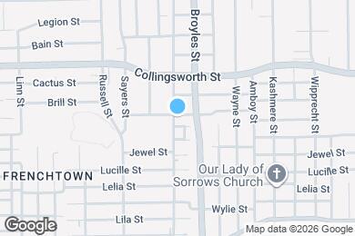 Map image of the property - 4122 Tiffin St