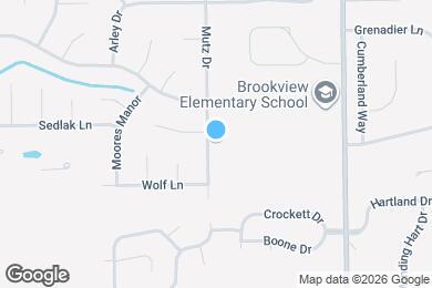 Map image of the property - 1419 Mutz Dr