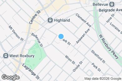 Map image of the property - 185 Park St