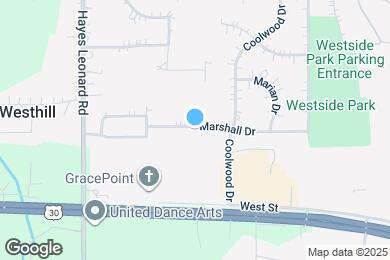 Map image of the property - 2453 Marshall Dr