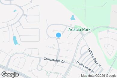 Map image of the property - 43 S Acacia Park Cir