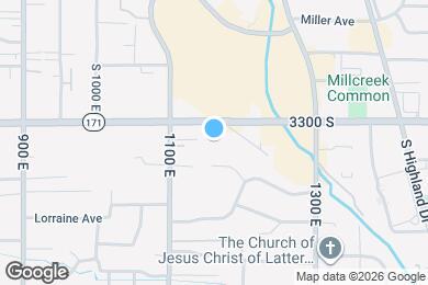 Map image of the property - 1174 E 3300 S