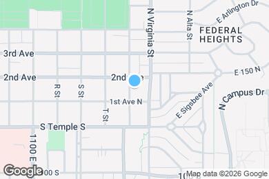 Map image of the property - 68 U St