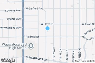Map image of the property - 1928 N 73rd St