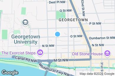 Map image of the property - 3338 O St NW