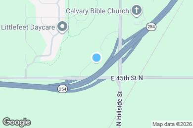 Map image of the property - 2818 E 45th Ct N
