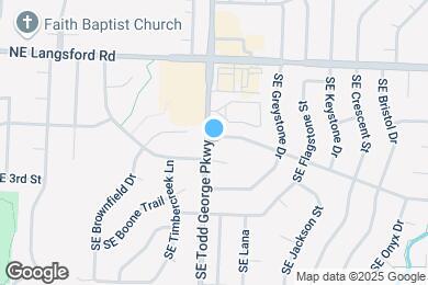 Map image of the property - 1801 SE 3rd St