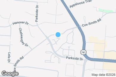 Map image of the property - 400 Sherwood Green Ct