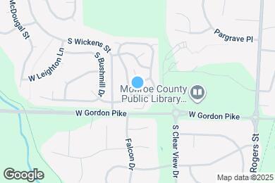 Map image of the property - 3982 S Cramer Cir
