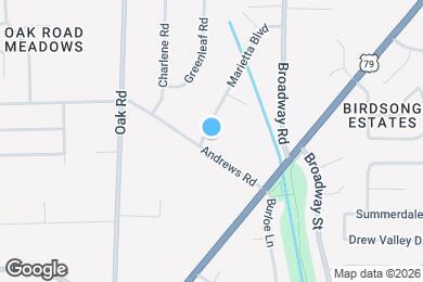 Map image of the property - 3500 Marietta Blvd