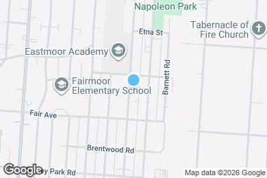Map image of the property - 484 S Weyant Ave