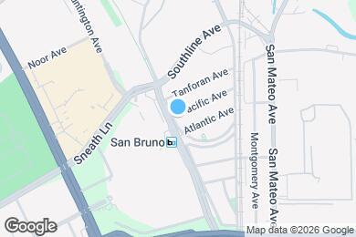 Map image of the property - 1 Pacific Ave