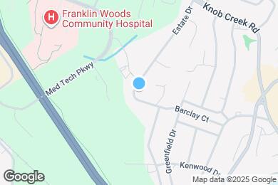 Map image of the property - 1105 Estate Dr