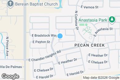 Map image of the property - 686 E Payton St