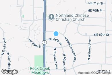 Map image of the property - 2700 NE 69th St