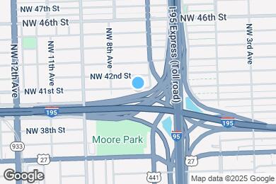 Map image of the property - 736 NW 41st St