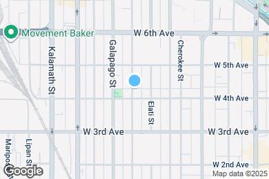 Map image of the property - 418 Fox St
