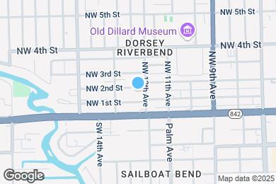 Map image of the property - 1210 NW 2nd St