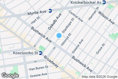 Map image of the property - 16 Stanhope St