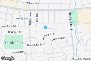 Map image of the property - 110 Harvard Ave