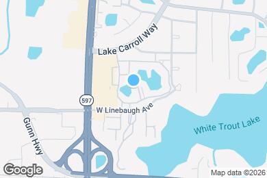 Map image of the property - 10346 Carrollwood Ln