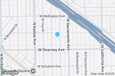 Map image of the property - 2842 N Whipple St