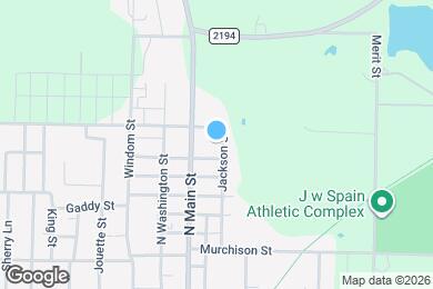 Map image of the property - 605 Jackson St