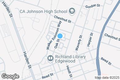 Map image of the property - 2162 Oak St