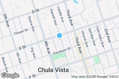 Map image of the property - 212 Garrett Ave