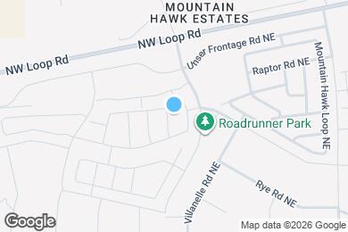 Map image of the property - 6403 Red Falcon Dr NE