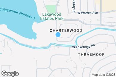 Map image of the property - 2421 S Harlan Ct