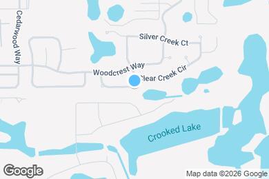 Map image of the property - 1125 Winding Water Way