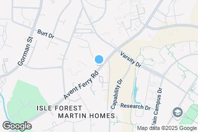 Map image of the property - 2510 Avent Ferry Rd
