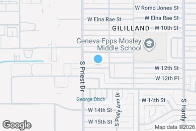 Map image of the property - 1324 W 12th St