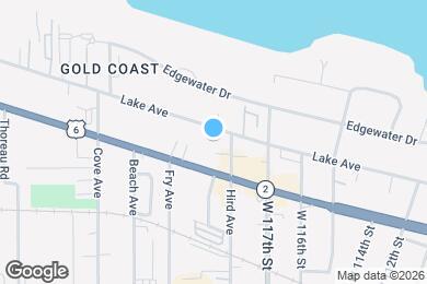 Map image of the property - 11811 Lake Ave