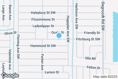 Map image of the property - 428 Fitchburg St SW