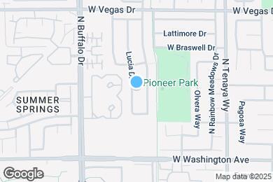 Map image of the property - 1244 Lucia Dr