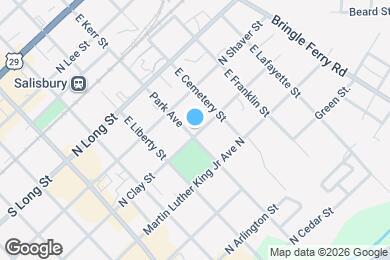 Map image of the property - 530 Park Ave
