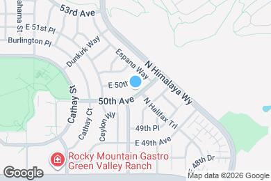 Map image of the property - 19695 E 50th Ave