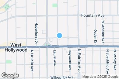 Map image of the property - 1130 N Laurel Ave