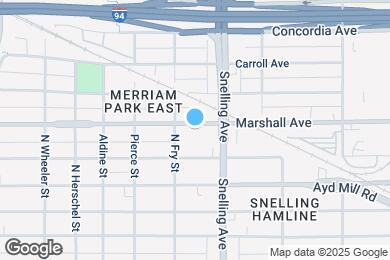 Map image of the property - Marshall Avenue Flats