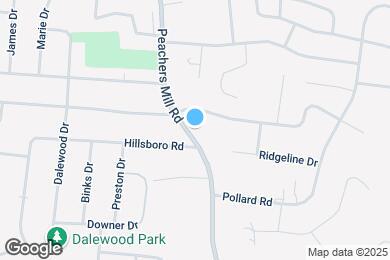 Map image of the property - 731 Peachers Mill Rd