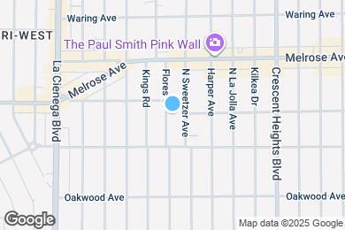 Map image of the property - 546 N Flores St