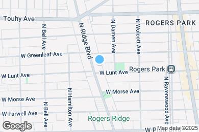 Map image of the property - 7009 N Ridge