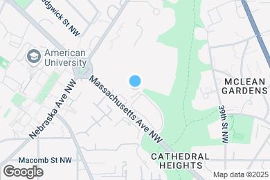 Map image of the property - 4305 Massachusetts Ave NW